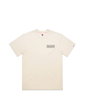 Ecru Box T-Shirt with Bold Graphic