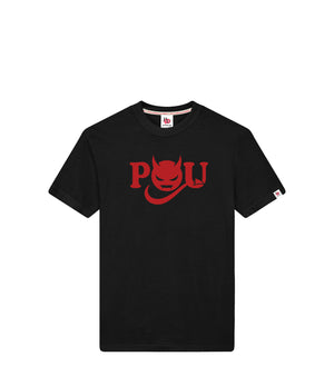 Black T-Shirt with Bold Graphic