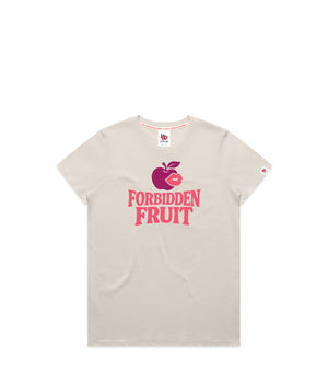 Bone T-Shirt with Bold Graphic
