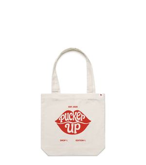 Cream Canvas Tote Bag