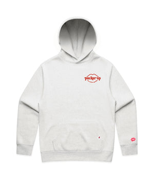 Oversized Snow Marle Hoodie with Bold Graphic
