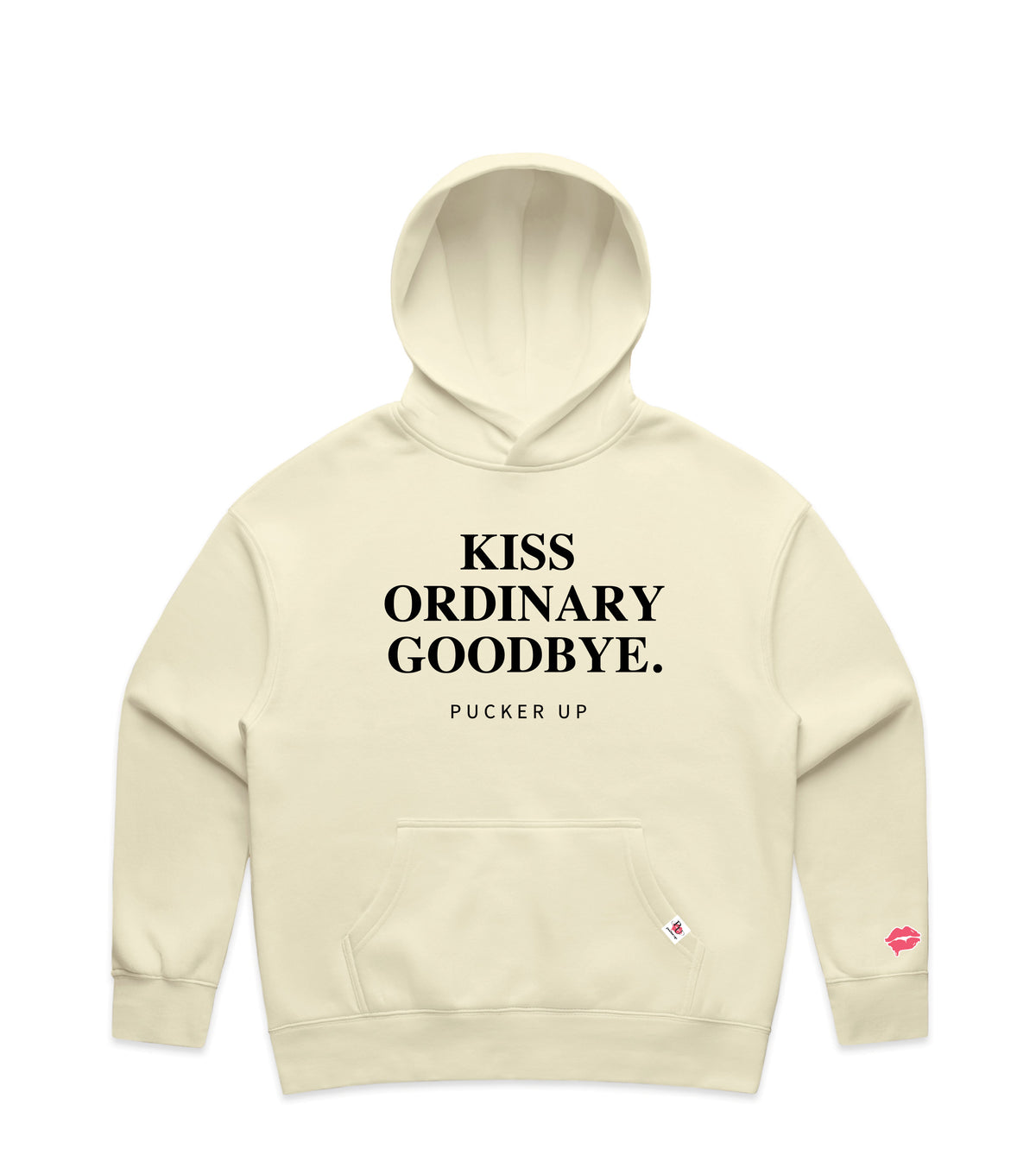 Butter Hoodie with Bold Graphic