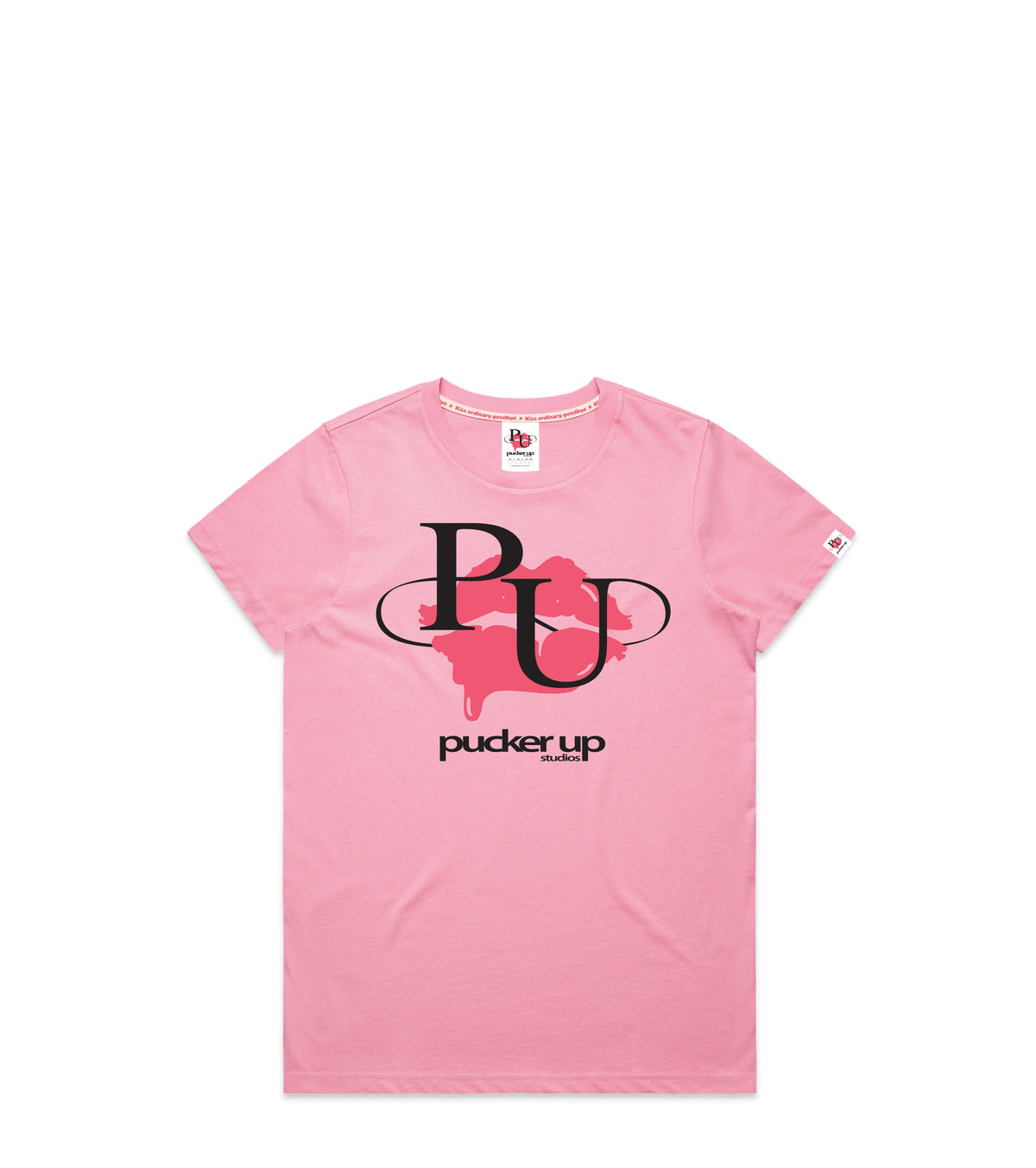 Pink T-Shirt with Bold Graphic