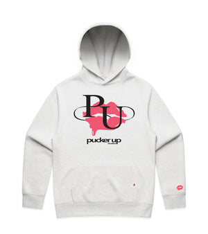 Oversized Snow Marle Hoodie with Bold Graphic