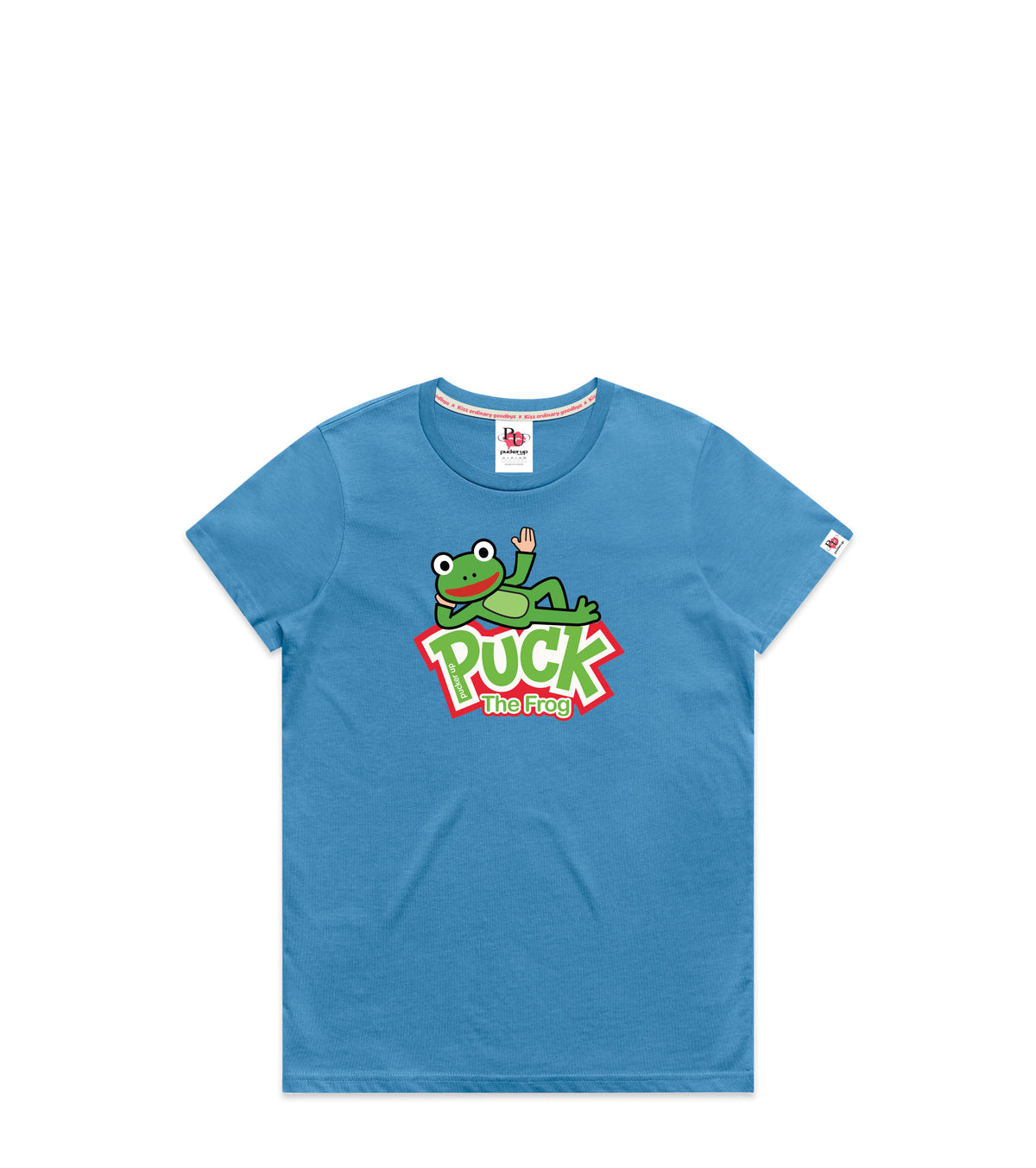 Blue T-Shirt with Bold Graphic