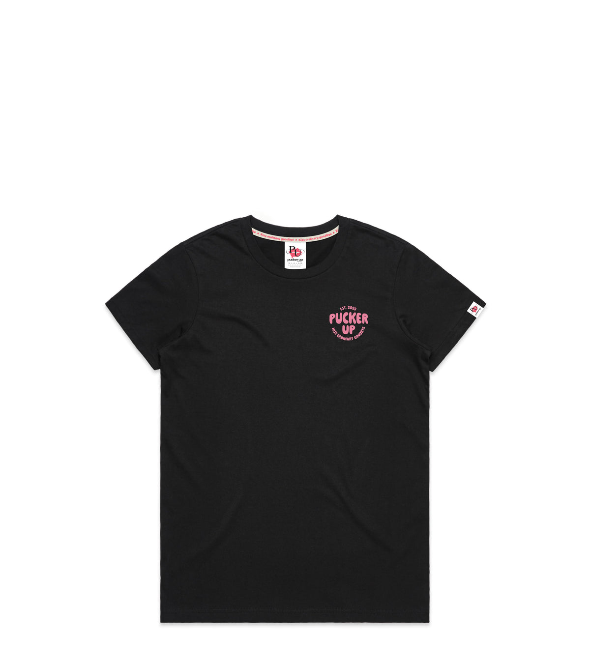 Black T-Shirt with Bold Graphic