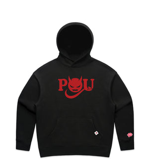 Black Hoodie with Bold Graphic