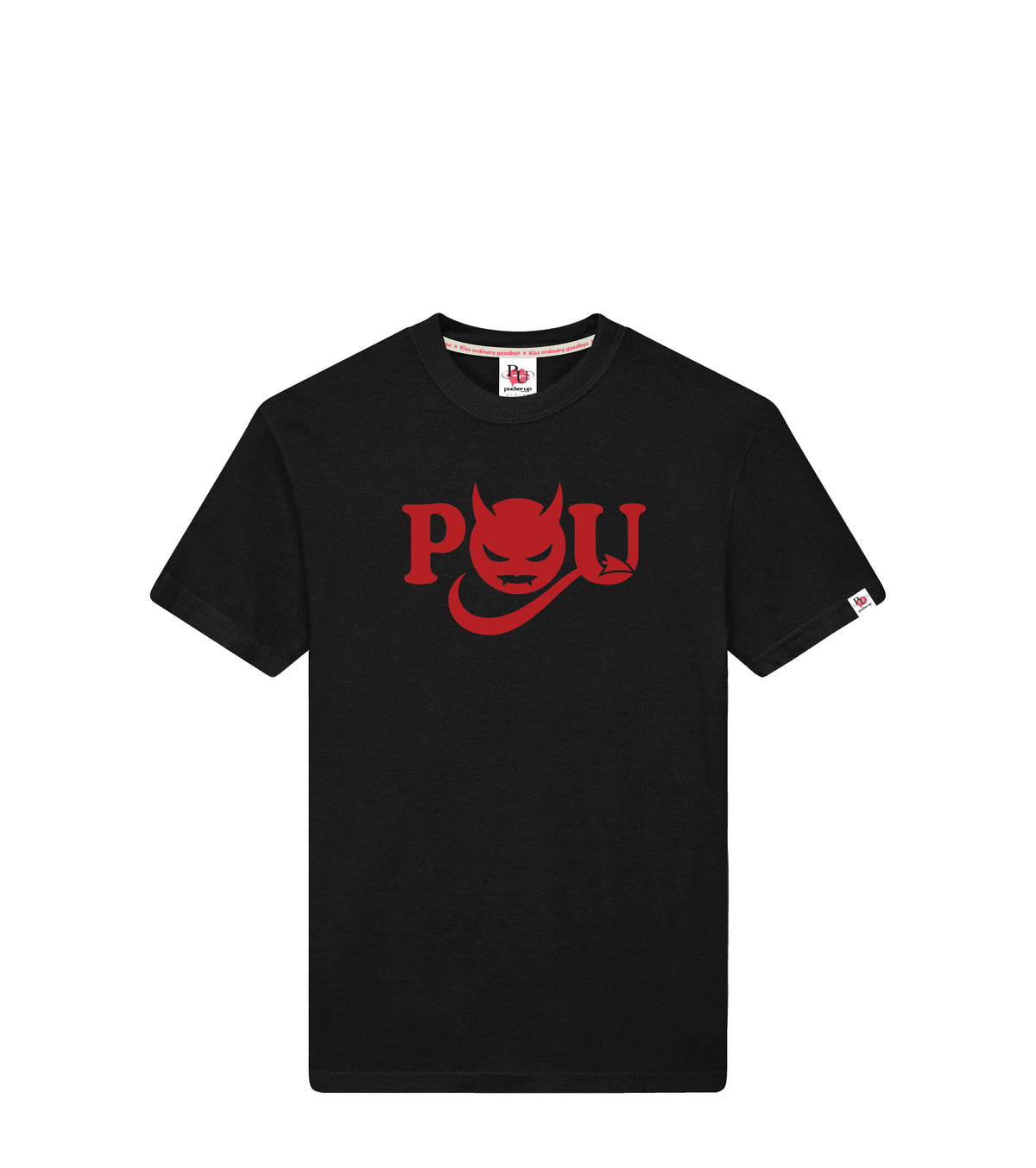 Black T-Shirt with Bold Graphic
