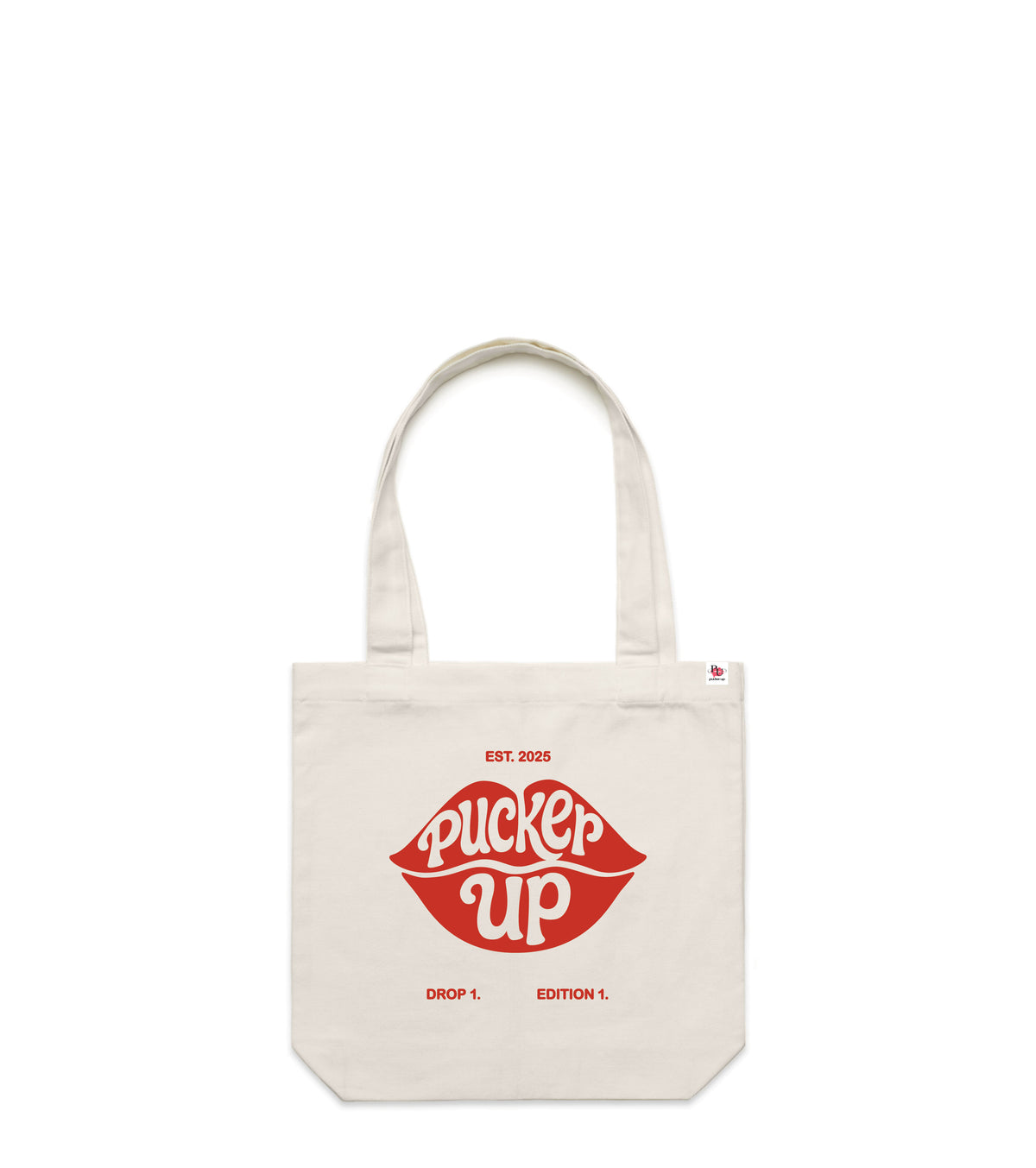 Cream Canvas Tote Bag