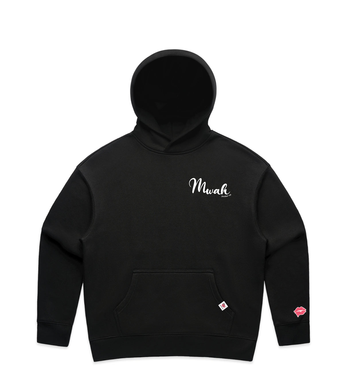 Black Hoodie with Bold Graphic