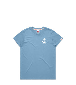 Blue T-Shirt with Bold Graphic