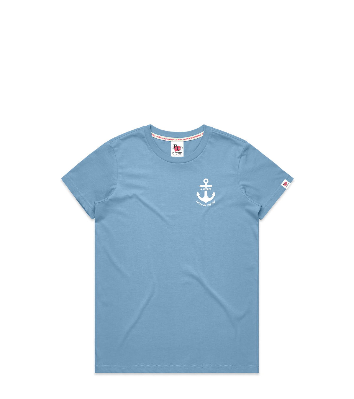 Blue T-Shirt with Bold Graphic